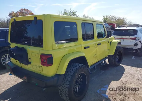 2023 Jeep Wrangler 4Xe Sahara 4X4 из США, поврежденный, VIN 1C4JJXP6XPW502607